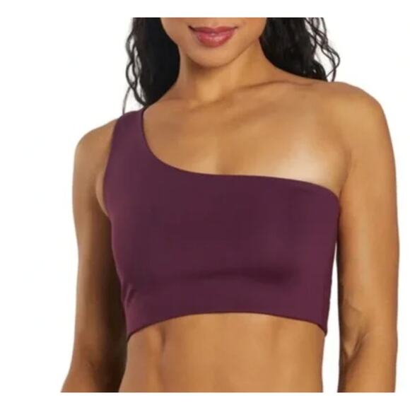 New Girlfriend Collective Women's Bianca Athletic One Shoulder Sports Bra Gym - Picture 1 of 9